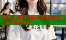 糖心vlog热门主播精彩生活分享互动社交高清视频体验