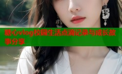 糖心vlog校园生活点滴记录与成长故事分享