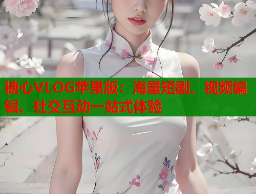 糖心VLOG苹果版：海量短剧、视频编辑、社交互动一站式体验  第1张