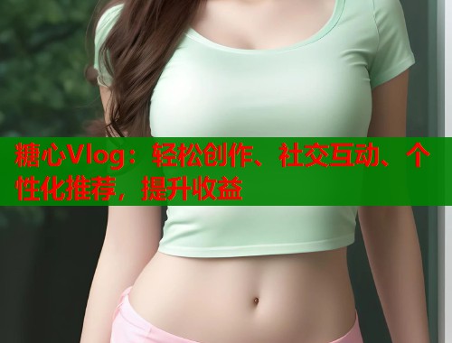 糖心Vlog：轻松创作、社交互动、个性化推荐，提升收益  第1张