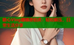 糖心Vlog娜娜唐伯虎：轻松解压，日常生活分享