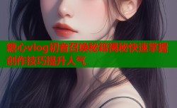 糖心vlog初音召唤秘籍揭秘快速掌握创作技巧提升人气