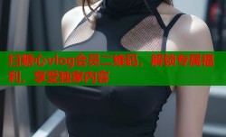 扫糖心vlog会员二维码，解锁专属福利，享受独家内容