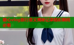 糖心vlog旅行意义揭秘记录精彩瞬间必看