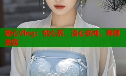 糖心Vlog：桃心茶，清心安神，养颜美容
