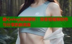 糖心vlog视频解析：探索短视频创作与分享的新高度