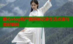 糖心vlog精产国探秘记录生活点滴与美好瞬间