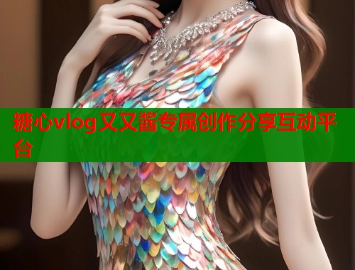 糖心vlog又又酱专属创作分享互动平台  第1张