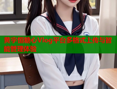 黄宇恒糖心Vlog平台多格式上传与智能管理体验  第1张
