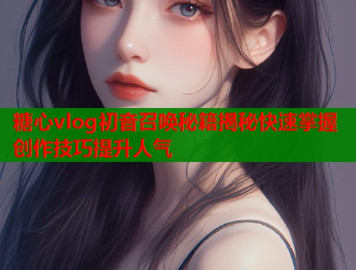 糖心vlog初音召唤秘籍揭秘快速掌握创作技巧提升人气  第1张