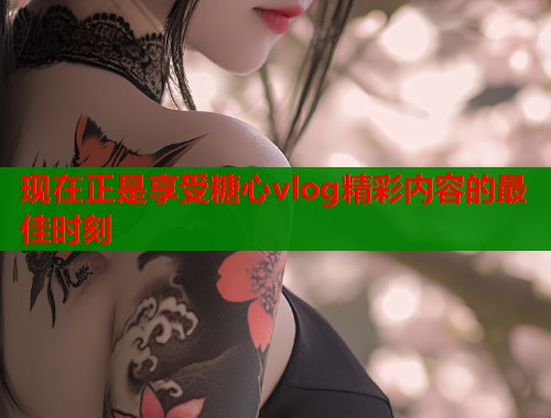现在正是享受糖心vlog精彩内容的最佳时刻  第1张