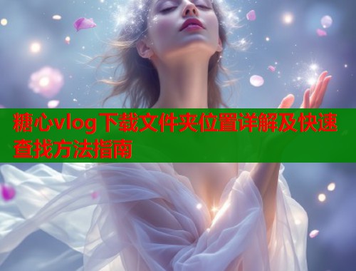 糖心vlog下载文件夹位置详解及快速查找方法指南  第1张