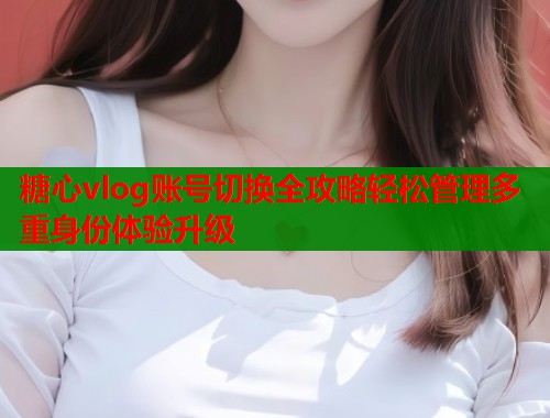 糖心vlog账号切换全攻略轻松管理多重身份体验升级  第1张