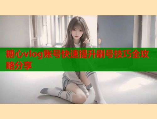 糖心vlog账号快速提升刷号技巧全攻略分享  第1张