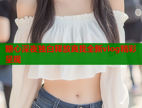 糖心深夜独白释放真我全新vlog精彩呈现  第1张