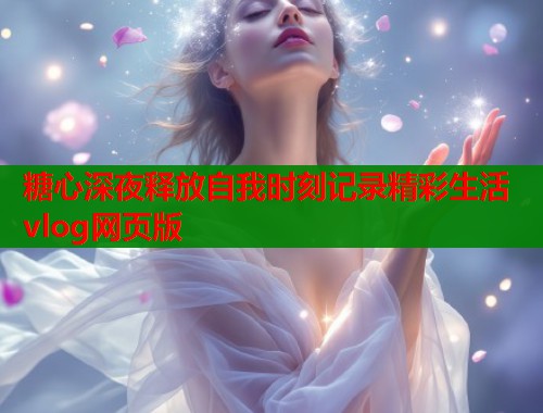 糖心深夜释放自我时刻记录精彩生活vlog网页版  第1张